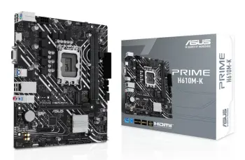Pllakë Amë Asus PRIME H610M-K Motherboard – Zezë
