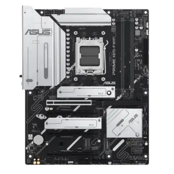 Pllakë Amë Asus Prime X870-P WiFi Motherboard / AMD Chipset – Zezë/Bardhë