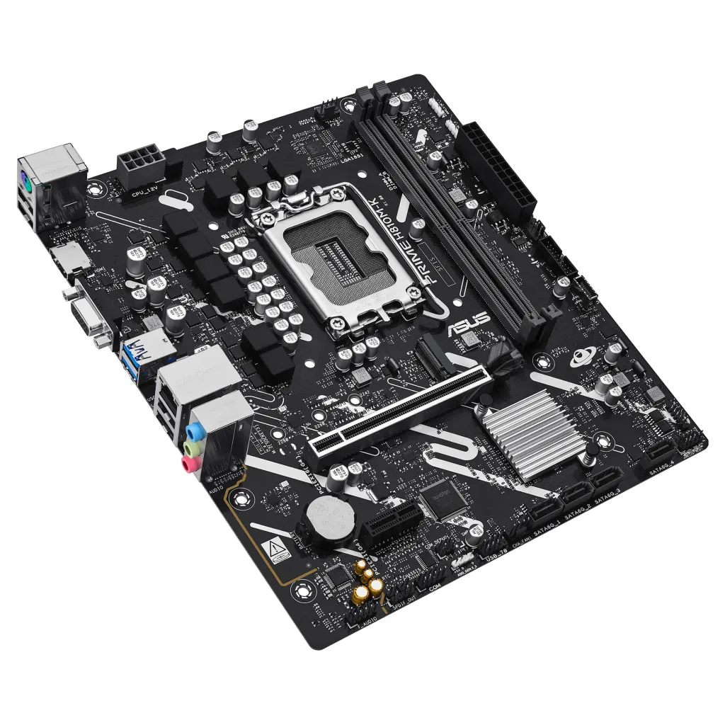 Pllakë Amë Intel ASUS PRIME H810M‑K / LGA1851 / DDR5 / mATX / 4710 - 1
