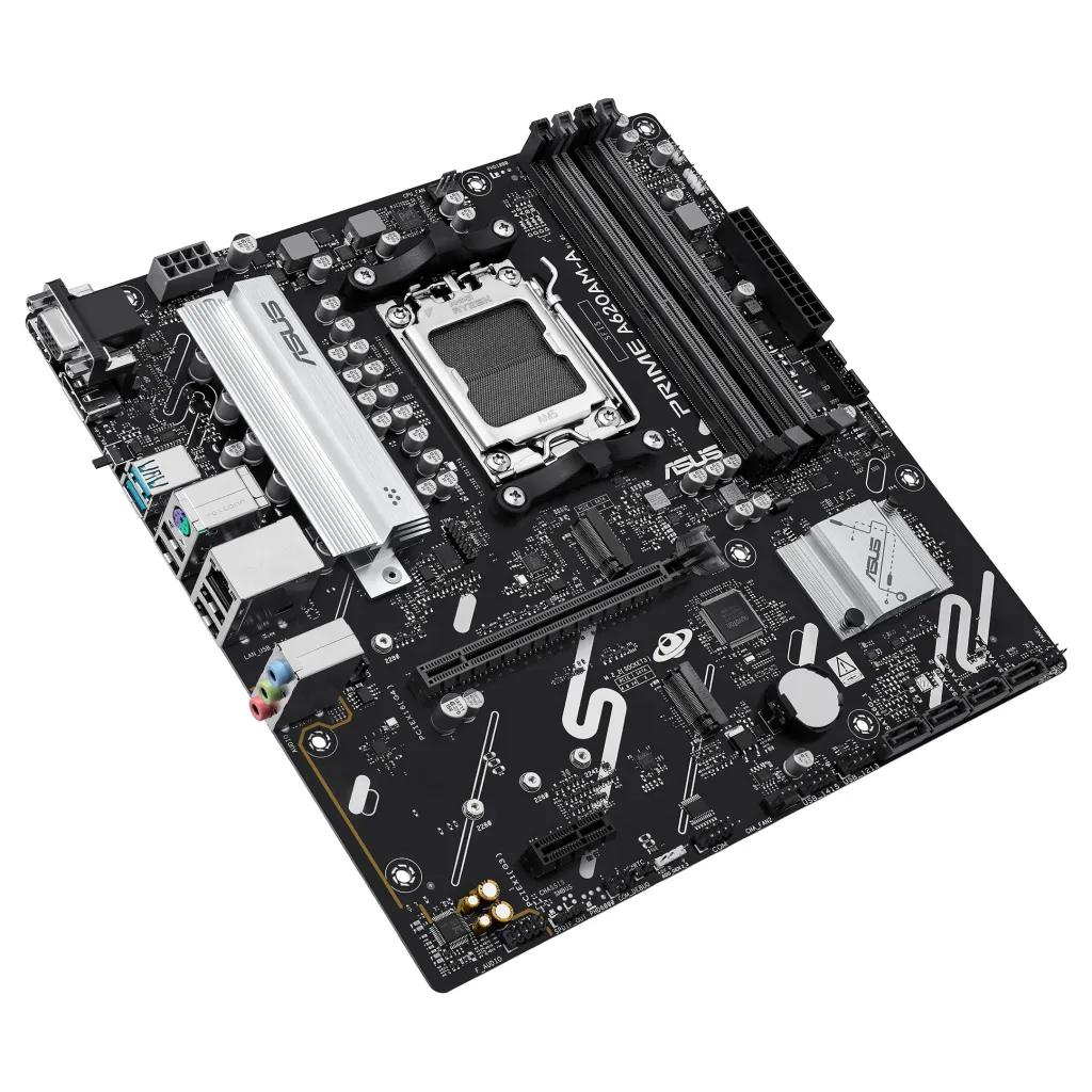 Pllakë Amë MB AMD ASUS PRIME A620AM-A-CSM / AMD Socket AM5 / DDR5 / mATX - 6