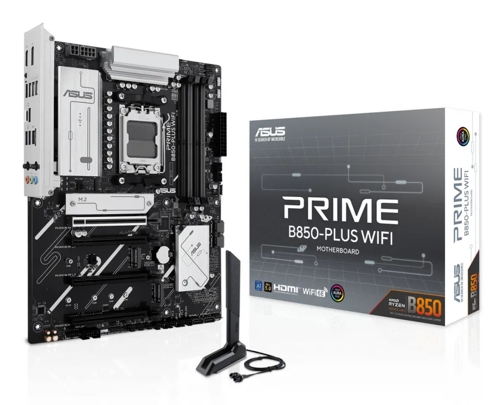Pllakë Amë MB Intel Asus PRIME B850‑PLUS WIFI – Zezë - 1