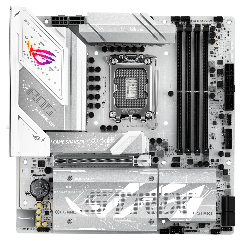 Pllakë Amë MB Intel LGA1851 ASUS ROG STRIX B860-G GAMING WIFI - 2