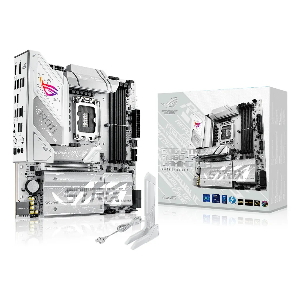 Pllakë Amë MB Intel LGA1851 ASUS ROG STRIX B860-G GAMING WIFI - 3