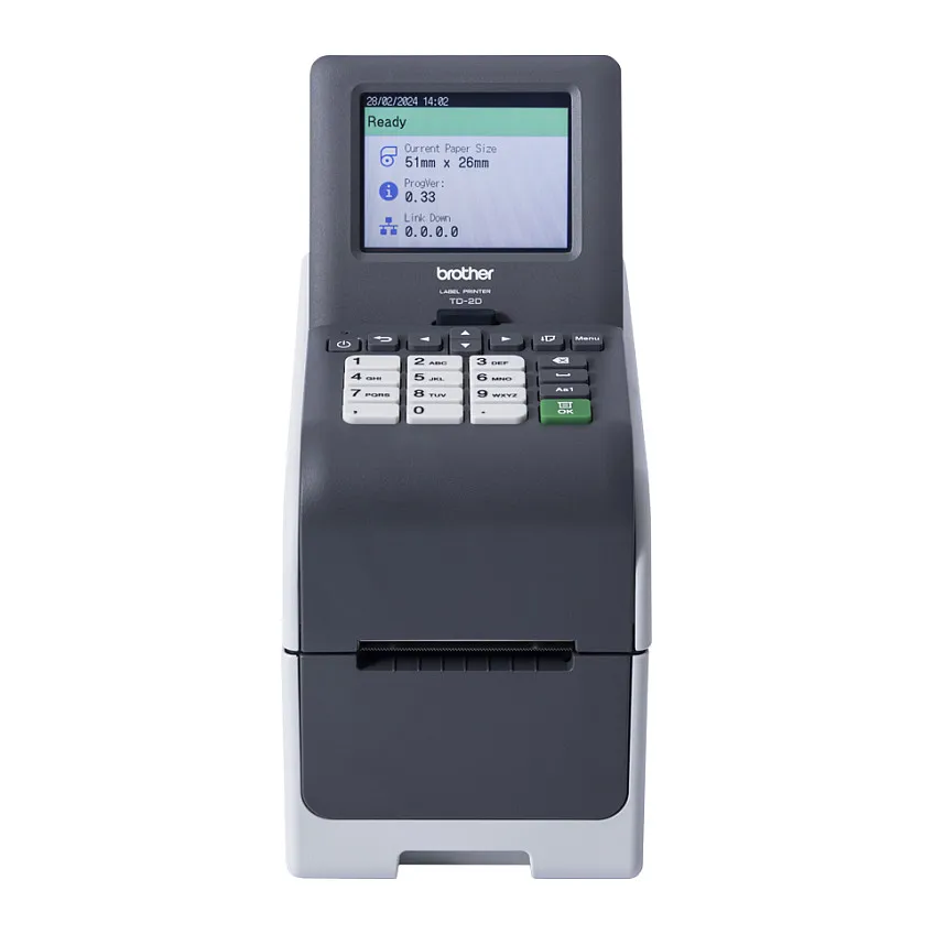 Printer Label Brother TD-2320DSA203 / USB / LAN / 203 DPI / 152 mm/s - 1