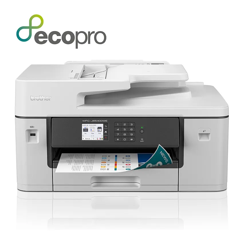 Printer Multifunksional T Brother MFC-J6540DWE WIFI / 4in1 / 28ppm – Gri - 1