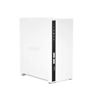 QNAP 2-Bay Tower NAS | ARM Quad-Core 2.0GHz | 2GB RAM | Gigabit LAN | Home & SMB Storage