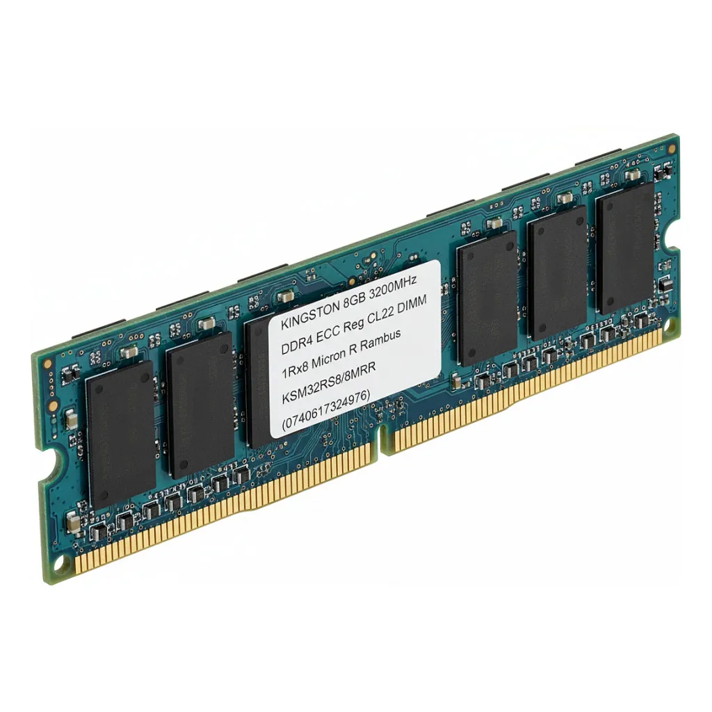 RAM Memorie DDR4 Kingston 8GB / ECC Registered / CL22 / DIMM 1Rx8 / Micron R - 1