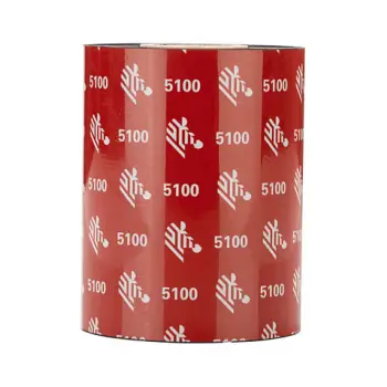 Shiriti me bojë Zebra ZipShip 5100 Resin Thermal Transfer Ribbon – 60mm x 450m
