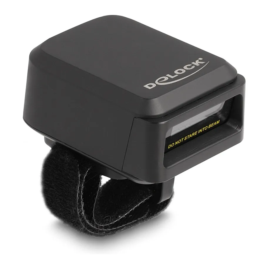 Skaner Delock unazor i barkodeve 1D/2D me 2.4GHz ose Bluetooth dhe funksion karikimi wireless - 1