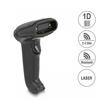 Skaner laser i barkodeve Delock 90564 / 1D me 2.4GHz / Bluetooth ose USB
