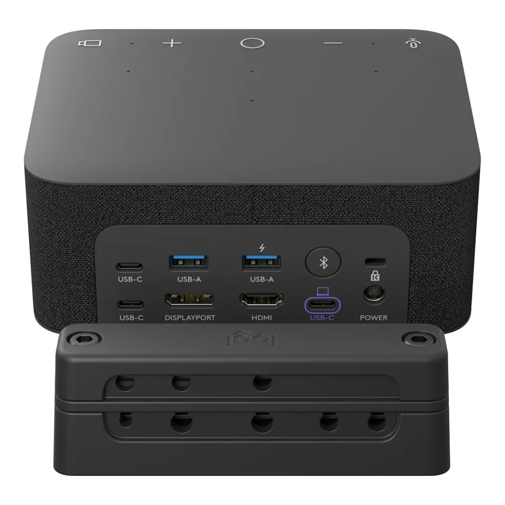 Sisteme për Konferencë Video Conferencing Kit Logitech Dock Focus Room UC / WW-9004 – Zezë - 1