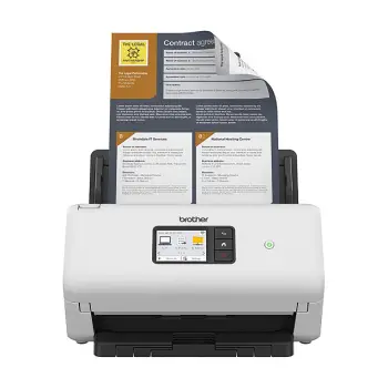 Skaner Dokumentesh Brother ADS-4550W – Bardhë