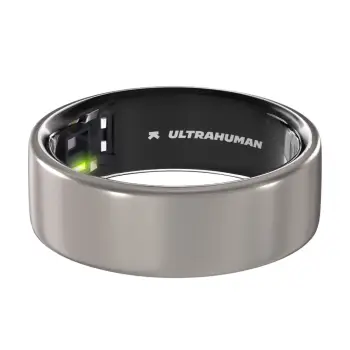 Smart Ring ULTRAHUMAN Ring Air / Size 9 – Raw Titanium