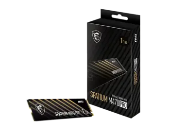 SSD e brendshme MSI SPATIUM M470 PRO M.2 1TB PCIe Gen4x4 NVMe 1.4