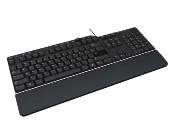 Tastierë me kabllo Dell KB-522 Business Multimedia / USB / US-Euro QWERTY – Zezë