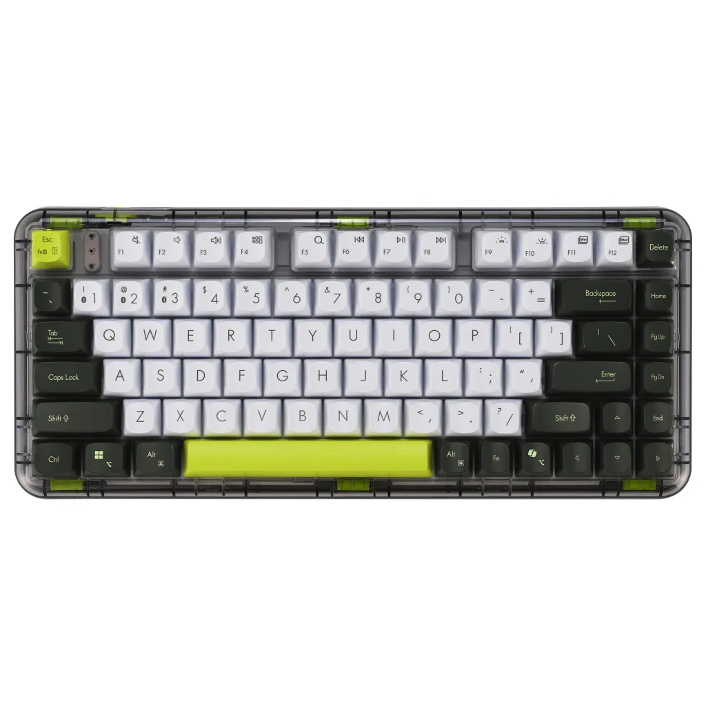 Tastierë pa kabllo ASUS Jelly 75 KD201 / US Language / Volt Green - 1
