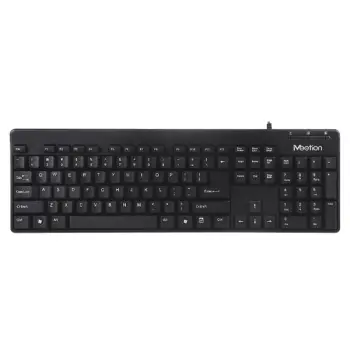 Tastierë me kabllo Meetion K300 / US Layout – Zezë