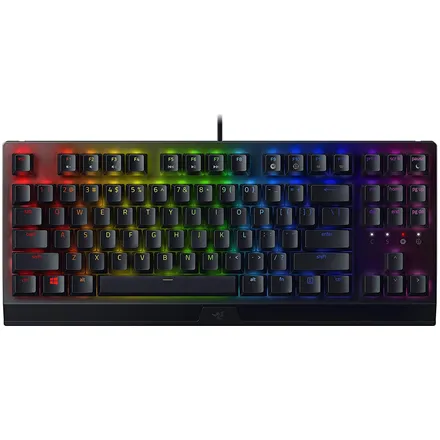 Tastierë Gaming Razer BlackWidow V3 Tenkeyless / Green Switch / Wired / QWERTY / US Language – Zezë - 1