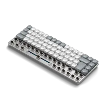 Tastierë Gaming Satechi SM1 Slim Mechanical Backlit RGB Wireless / QWERTZ -Bardhë/Gri