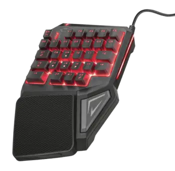 Tastierë Gaming Trust GXT 888 Assa / Mekanike / RGB / Me kabëll 1.8m / Anti-Ghosting / 438 x 150 x 35 mm / E zezë