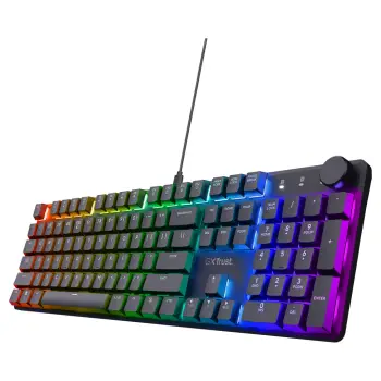 Tastierë Gaming Trust GXT 866 Torix / Wired / Mechanical Switch LED / QWERTZ / German Language – Zezë