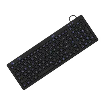 Tastierë me kabllo KeySonic ICY BOX KSK-6031INEL / QWERTZ – Zezë