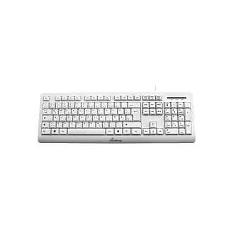 Tastierë me kabllo MediaRange MROS110 / QWERTZ – Bardhë