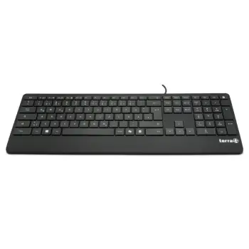 Tastierë me kabllo TERRA Keyboard 4000 me Copilot / QWERTZ – Zezë