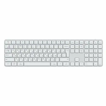 Tastierë Pa kabllo Meetion K230MW-02 / US Layout – Bardhë