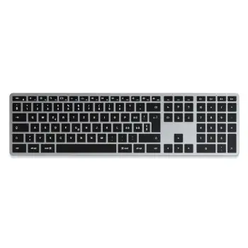 Tastierë pa kabllo Satechi Slim X3 ST-BTSX3M-CH / Swiss Layout – Zezë/Gri