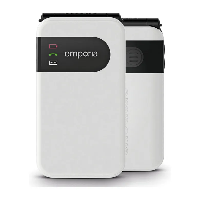 Telefon i thjeshtë emporia SIMPLICITYglam 4G – Bardhë - 1