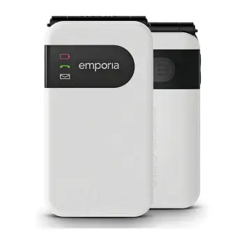 Telefon i thjeshtë emporia SIMPLICITYglam 4G – Bardhë
