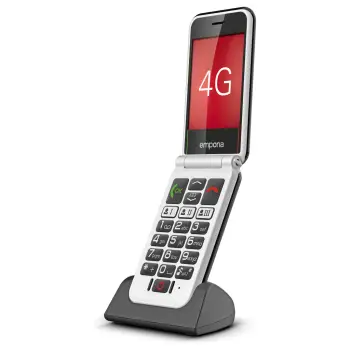 Telefon i thjeshtë emporia SIMPLICITYglam 4G – Zezë