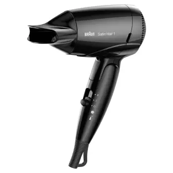 Tharëse flokësh Braun Satin Hair 1 BRHD130E – Zezë
