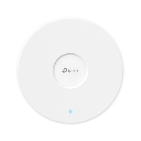 TP-Link BE9300 Wi-Fi 7 Ceiling Mount Access Point Tri-Band 9.3Gbps EAP772 Omada 2.5G PoE+ Ultra-Slim Business AP White - 1