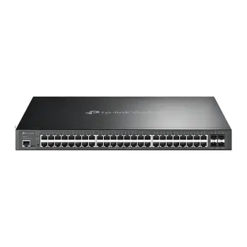 TP-Link Omada SG3452XP – 48× Gigabit PoE+ + 4× 10G SFP+ L2+ Managed Switch, 500W PoE, Rackmount