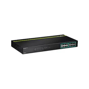 TRENDnet 16-Port Gigabit L2 PoE+ Switch 246W | Managed Network Switch with SFP