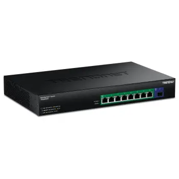 TRENDnet TPE-BG5091 9-Port 2.5G PoE++ Switch 480W 10G SFP+ Managed Multi-Gig GaN Switch