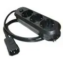 UPS Power Cable IEC C14 to Schuko – Server Rack & PDU Power Distribution Cord