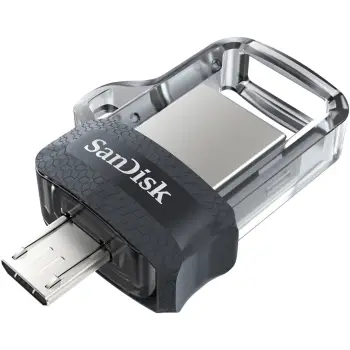 USB Flash Drive STICK 64GB SanDisk Ultra Dual USB3.0/microUSB 150MB/s – Gri