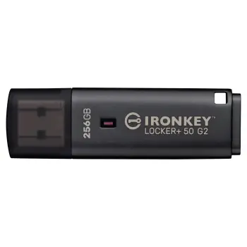 USB Flash Drive Stick 256GB Kingston IronKey Locker Plus 50 G2
