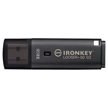 USB Flash Drive Stick 32GB Kingston IronKey Locker Plus 50 G2