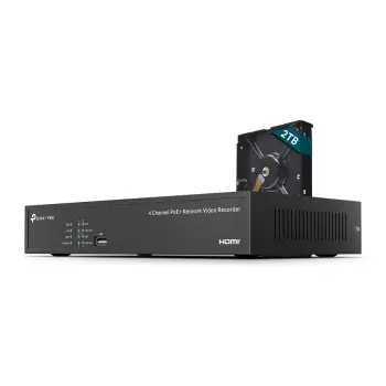 Video Recorder Rrjeti VIGI NVR1004H‑4P‑2TB / 4 Channel PoE