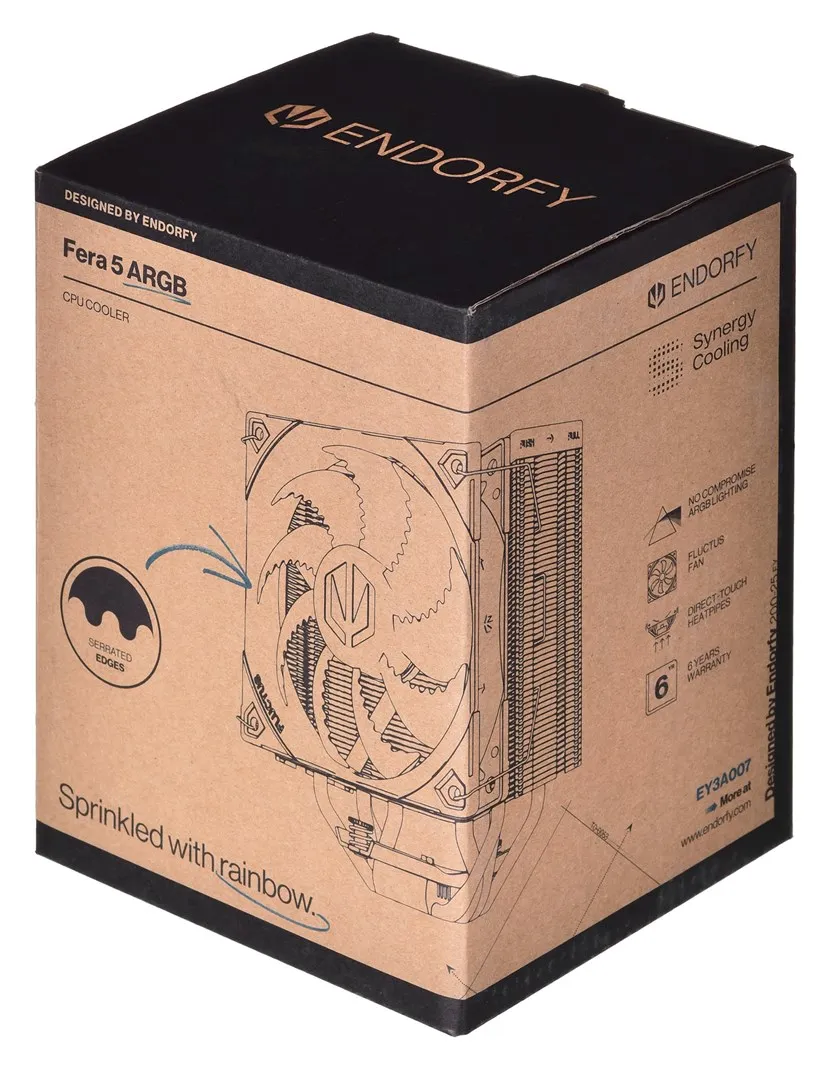 Ftohës i procesorit, AIR COOLING ENDORFY FERA 5 ARGB - 2