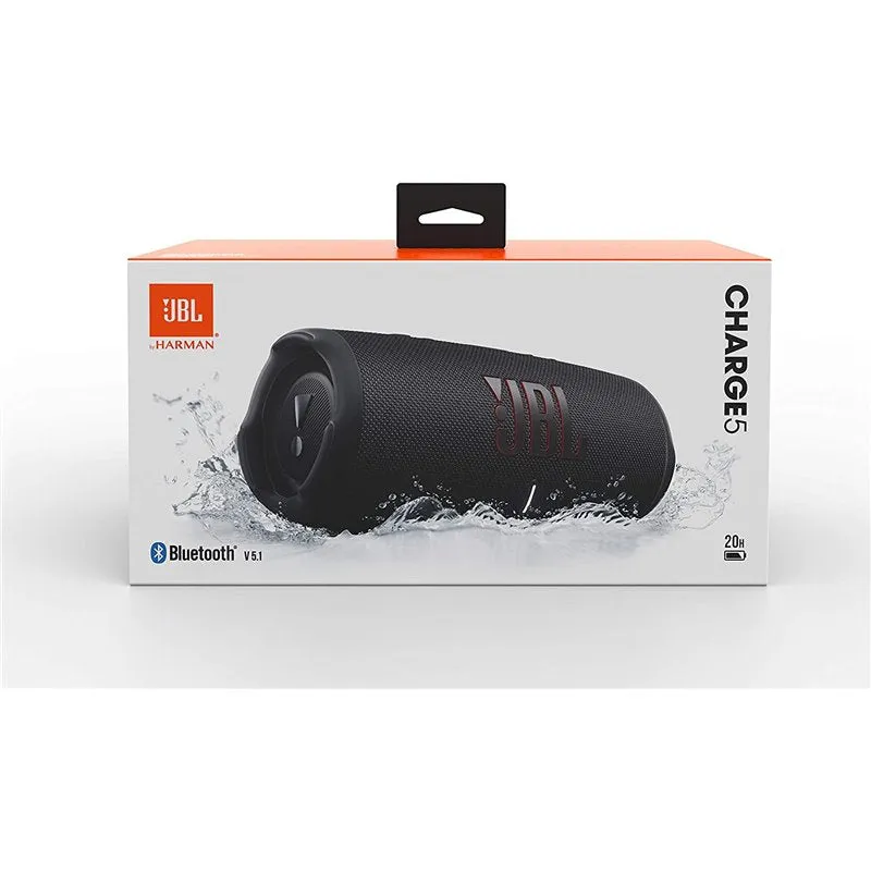 Altoparlant JBL CHARGE 5 Portable Waterproof (IP67) Bluetooth Speaker, Powerbank USB Charge out Black - 5