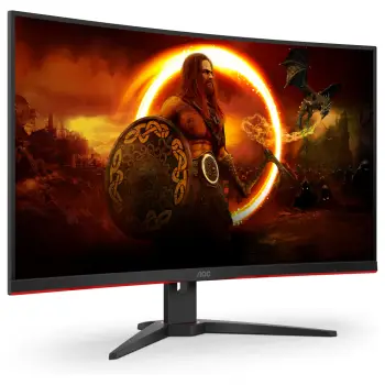 Monitor, AOC C32G2ZE/BK 80cm 31.5"LCD MONITOR HDMI DisplayPort