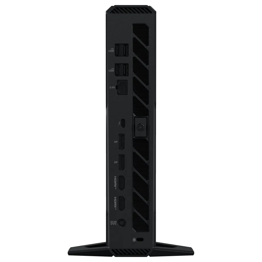 Kompjuter, ASUS ROG NUC 15 Kit RNUC15JNK9X40002 - Intel Core Ultra 9 275HX, NVidia GeForce RTX 5070 Grafik, 2x DDR5 SO-DIMM, 3x M.2, WiFi 7, 1x TB4 - 5