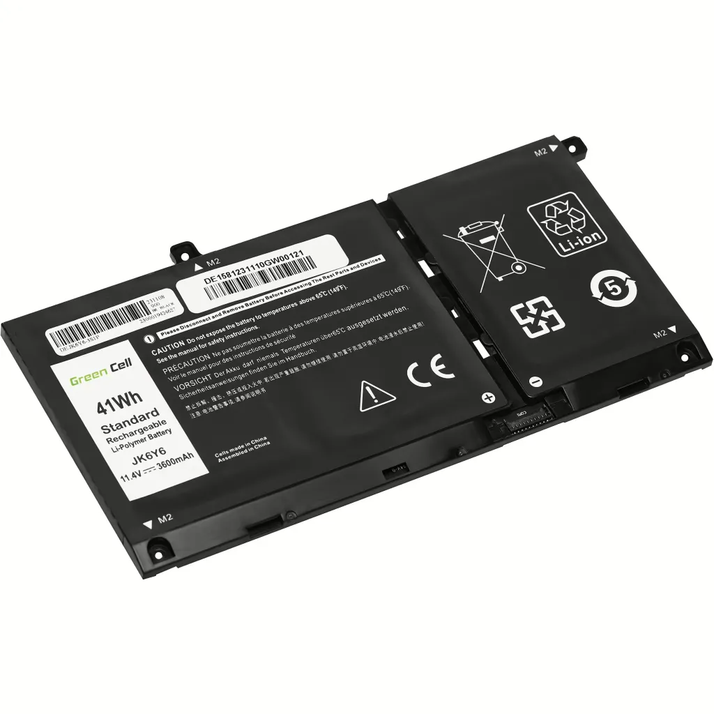 Bateri për laptop - Green Cell Battery JK6Y6 for DELL - 1