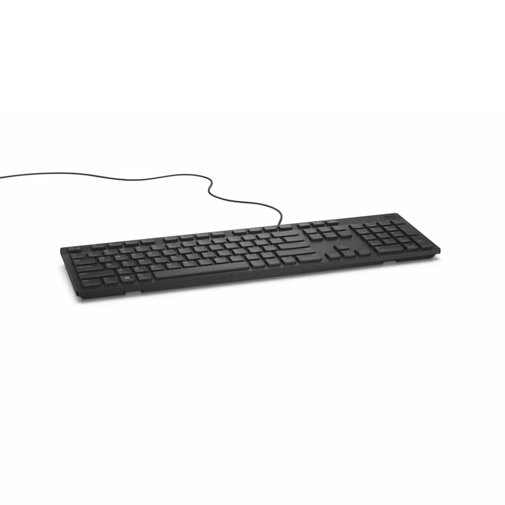 Tastierë, DELL KB216 keyboard USB QWERTY US International Black - 4