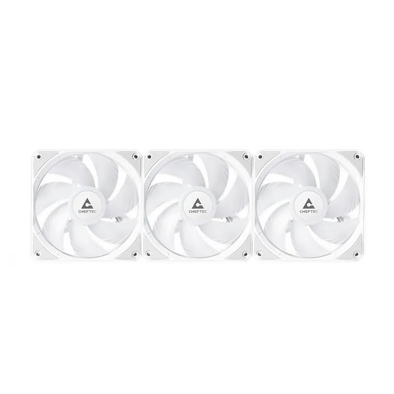 Ftohës i procesorit, Chieftec CLC-360-RGB-W computer cooling system Computer case All-in-one liquid cooler 12 cm White - 3